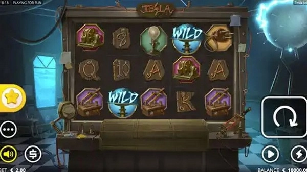Tesla Jolt – Electrifying Spins With Wild Energy Boosts