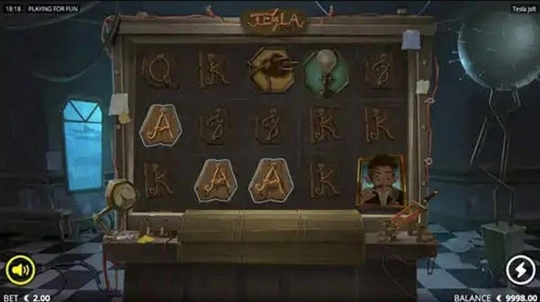 Tesla Jolt – Electrifying Spins With Wild Energy Boosts
