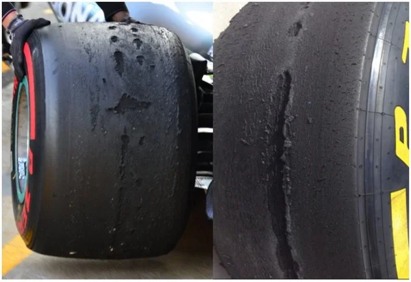 How does tire degradation impact overtake betting lines?