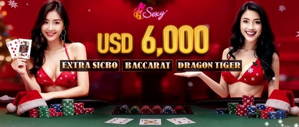 តើអ្នកលេង Sexy Baccarat អាចឈ្នះចំណែកនៃរង្វាន់រដូវរងា $6,000 យ៉ាងដូចម្តេច?